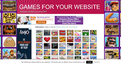 Desktop Screenshot of gamesforyourwebsite.com